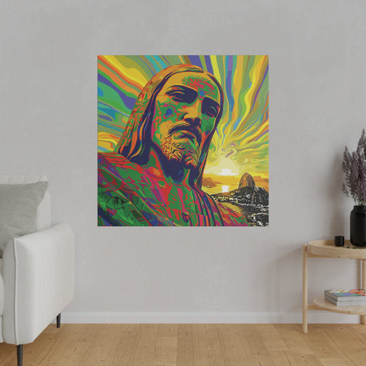 Psychedelic Christ The Redeemer